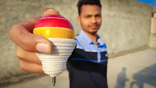 Wood Lattu Kaise Chalate Hai || Best Trick