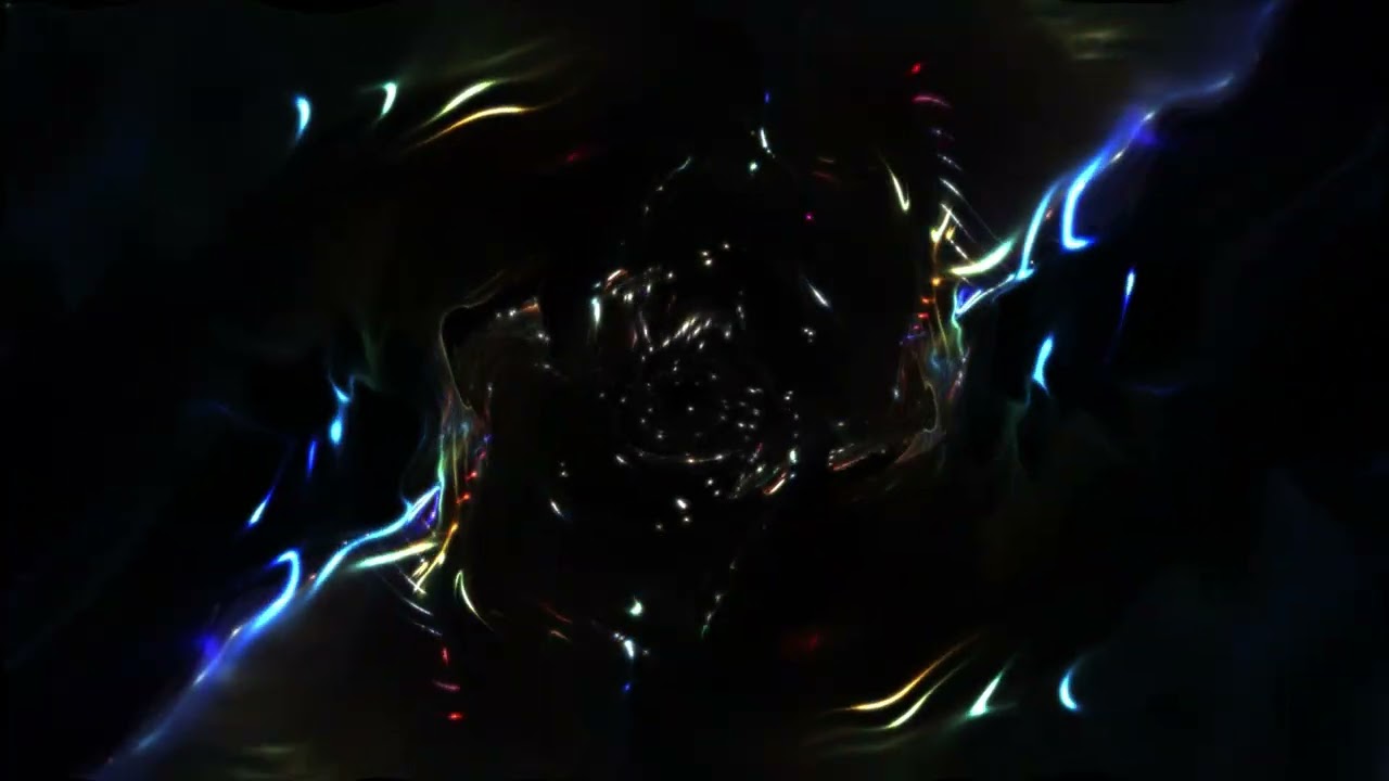 Liquid Colorful Tunnel Loop 4K Background Party Visuals | No Sound