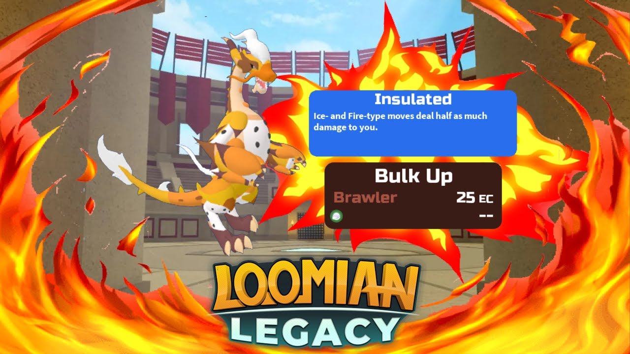 Seedrake ทำลายทุกอย่างที่ขวางหน้า (Bulk Up Set)(PVP) | Loomian Legacy