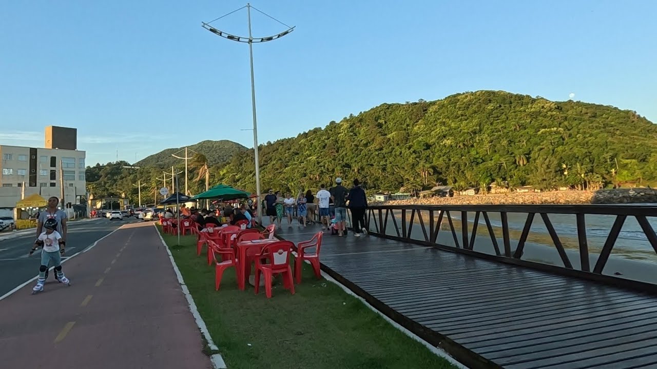 Final de tarde incrível Praia Gravatá Navegantes SC