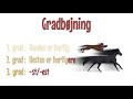 Grammatip.com - DSF - Adjektiver: Gradbøjning