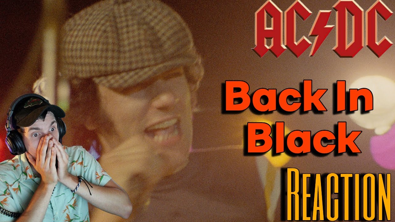 AC/DC- Back In Black Reaction - YouTube