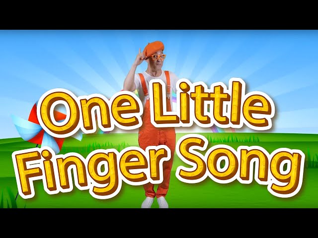 One Little Finger #onelittlefinger #SuperSimpleSongs | 親子互動