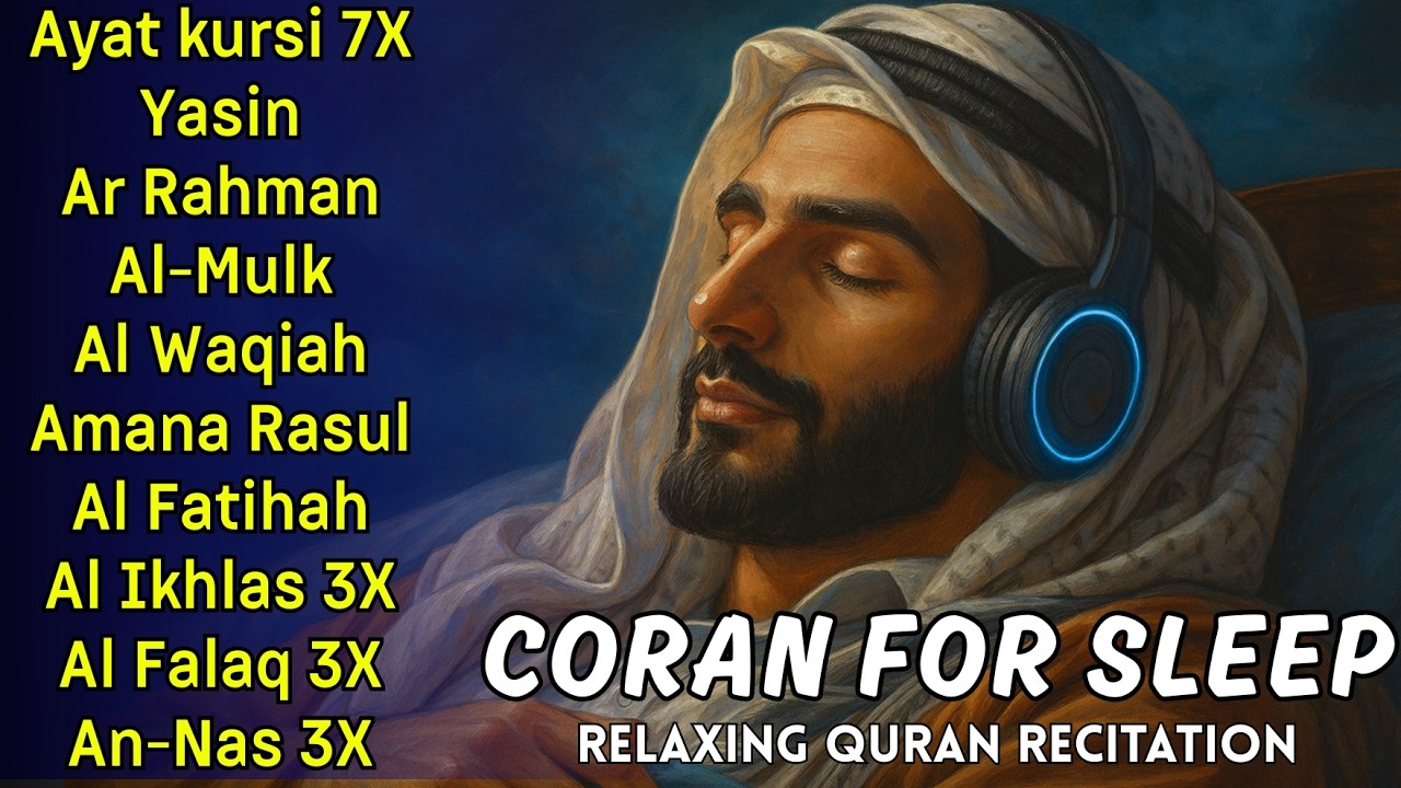 Coran pour dormir - Doua Islamique - Protection divine - Paix du cœur et de l’âme