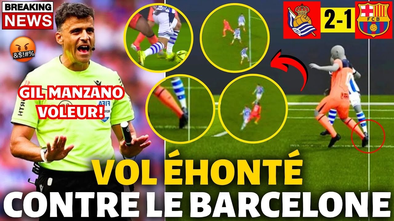 🚨URGENT! UN VOL BRAZENT CONTRE LE BARCELONE! UNE GRANDE HONTE! INADMISSIBLE! ACTUALITÉS DE BARCELONE