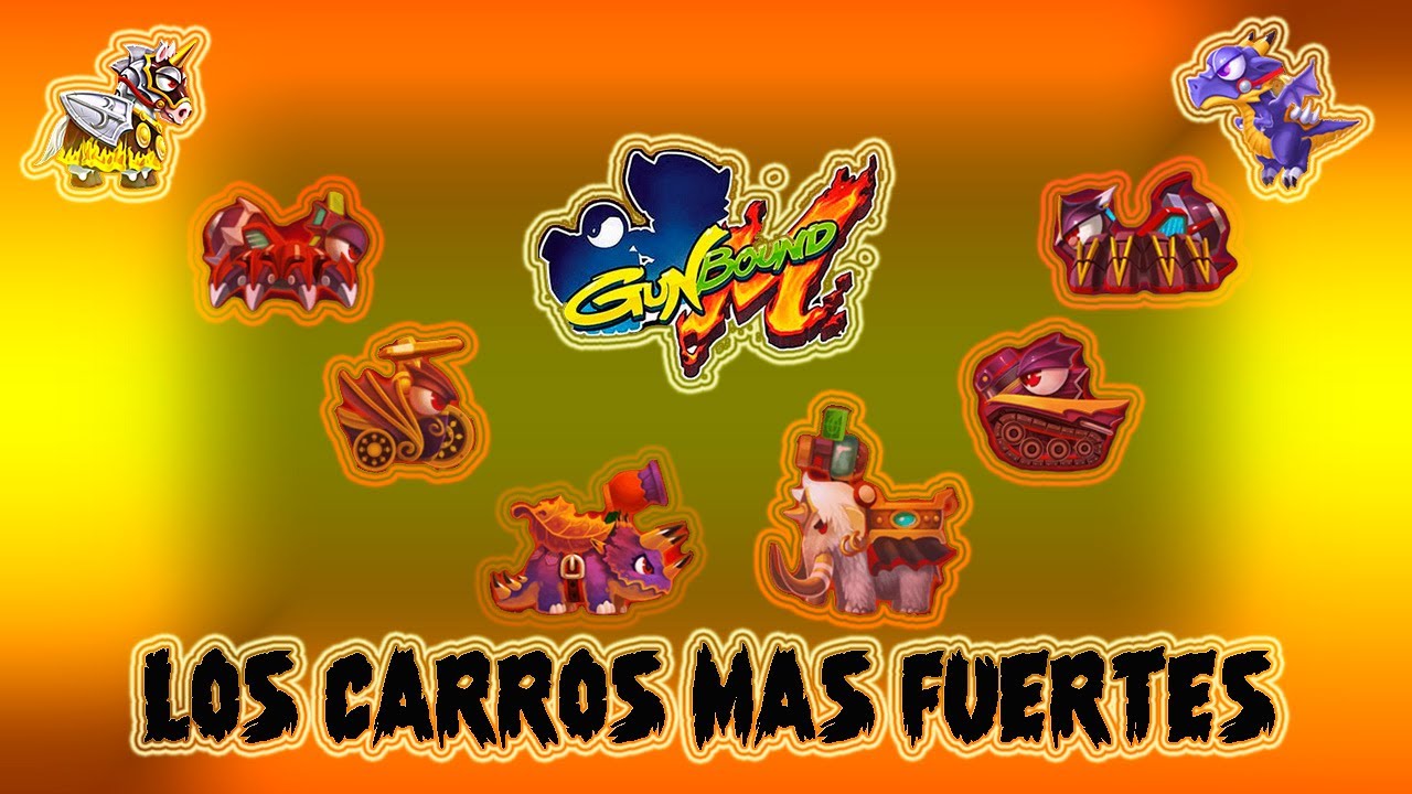GUNBOUNDM "LOS CARROS MAS FUERTES DEL JUEGO ACTUALMENTE 2025"