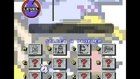 Mario no Super Picross (SNES) - Wario Level 6
