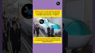 Delay of over 4 years pushes up bullet train project cost by 83%, reaching Rs 1.98 lakh crore