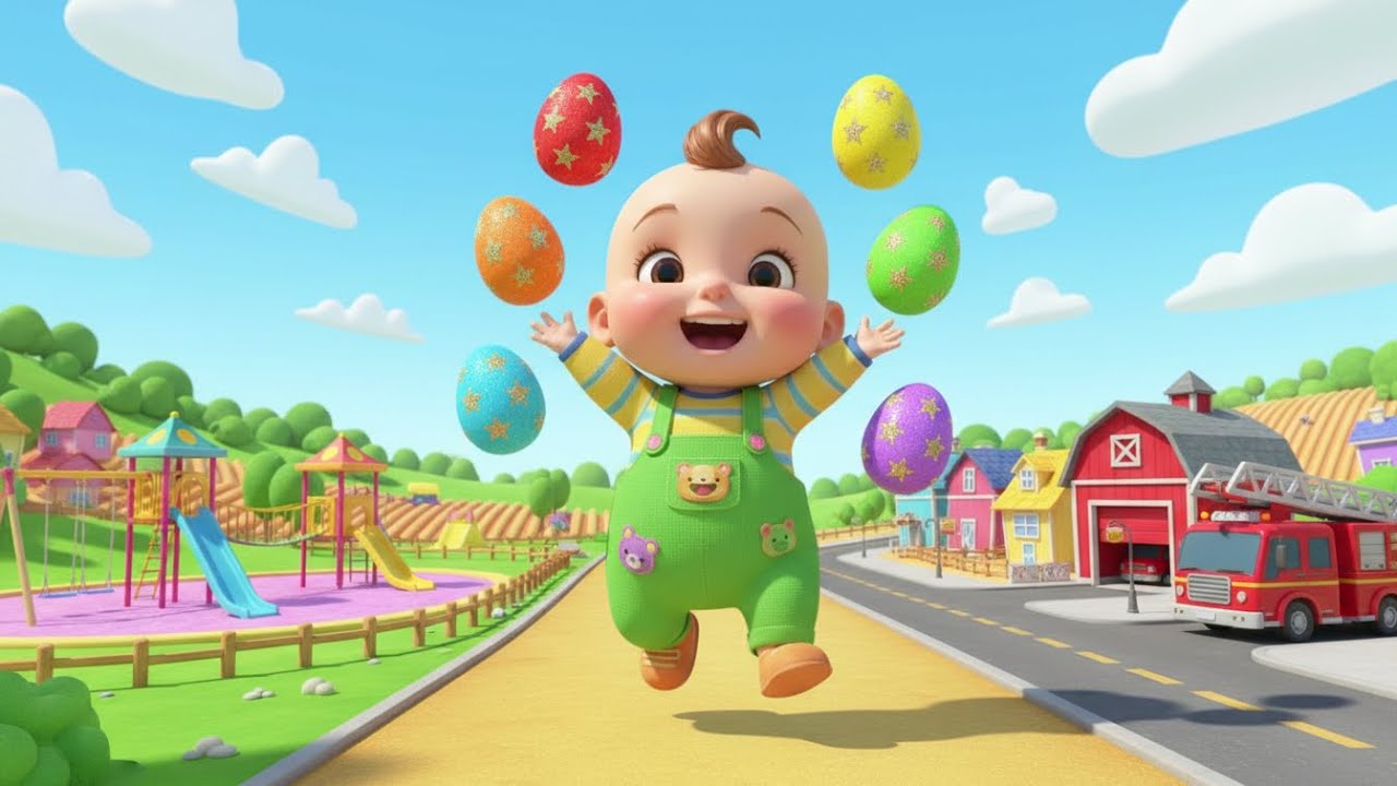 Surprise Eggs Song 3D 🎁 | Fun Toy Surprise for Kids | Nursery Rhymes & Baby Songs