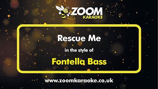 Video thumbnail of "Fontella Bass - Rescue Me - Karaoke Version from Zoom Karaoke"