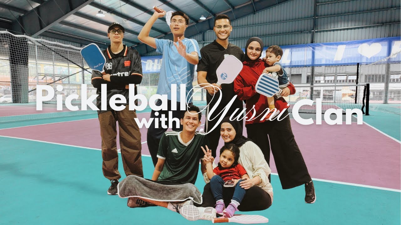 Jarang-jarang bersukan kalini kita try Pickleball! 🏏