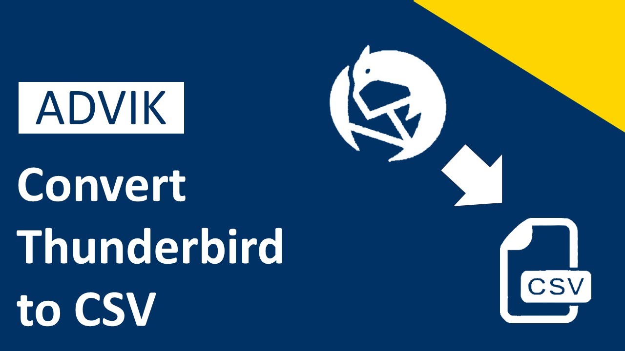 How to Convert Thunderbird Emails to CSV File? Updated 2025 Tutorial