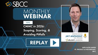 SBCC Monthly Webinars CMMC in 2026