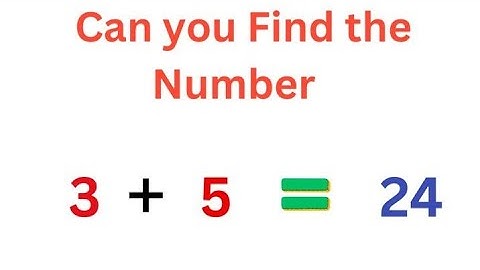 can you find the number 🤔#mindquiz #math #live #logicalreasoning