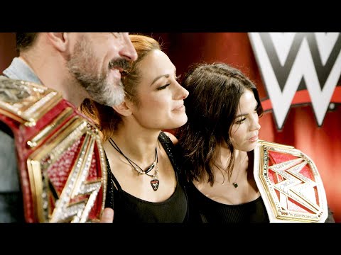 Jenna Dewan and Steve Kazee meet Becky Lynch: WWE Exclusive, June 23, 2019