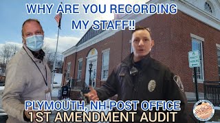 POST MASTER *GETS SCHOOLED* CALLS POLICE FOR A CAMERA 📷 1ST AMENDMENT AUDIT