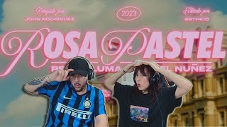 (REACCIÓN)Peso Pluma, Jasiel Nuñez - Rosa Pastel (Official Video)