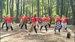 senam kreasi salam kerong,,di candi sumberawan singosari