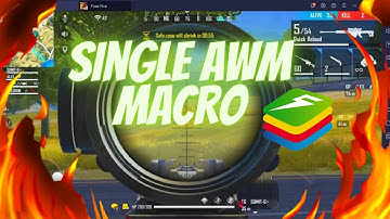 Single sniper macro | FREE FIRE | BLUSTACKS 5 | SL GAMING UNAUX