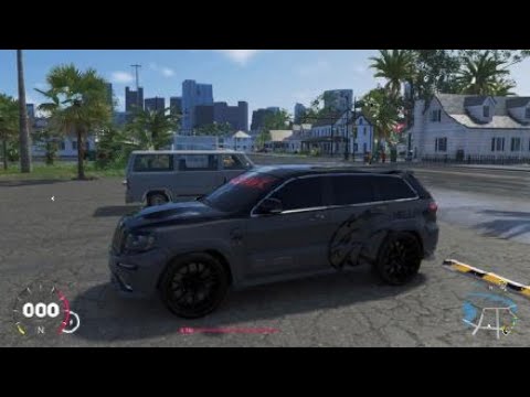 Driving my srt jeep trackhawk around in miami | The Crew2 - YouTube