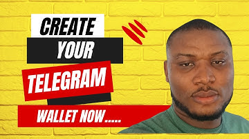 How To Use and Create Telegram Wallet For Beginners Step By Step