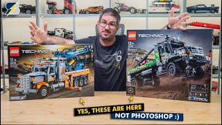 LEGO Technic 42128 & 42129 reveal - all details, new parts + designer info from Fan Media Days