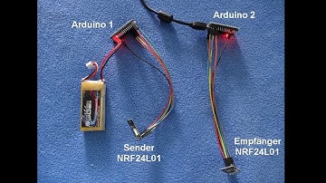 2.4 GHz communication between two arduino boards with Nrf24L01