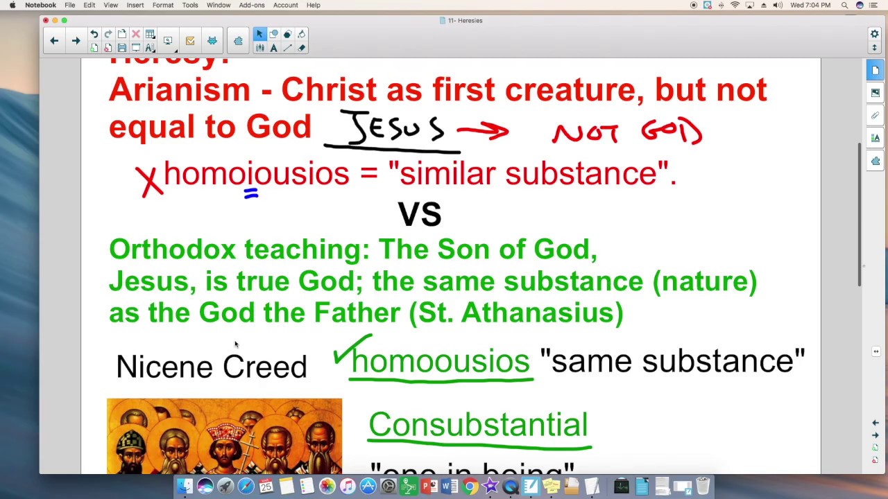 Early Church Councils & Heresies (Lesson with Notes)