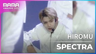 [Plus Cam] HIROMU (타카츠카 히로무)│INI(아이앤아이) - SPECTRA│@2022 MAMA AWARDS