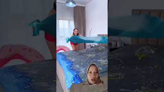 @katebrushBERENANG DI KASUR😂 #bed #funny #comedy #challenge #swimmingpool