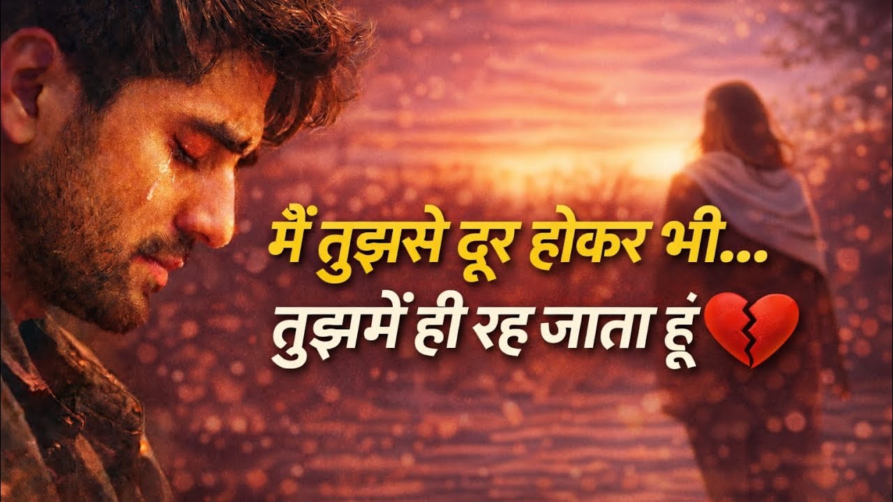 मैं तुझसे दूर होकर भी… तुझमें ही रह जाता हूँ 💔 | Sad Romantic Song | New Hindi Song 2026