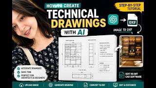 Create Technical Drawings with AI in Minutes | ChatGPT to DXF Workflow