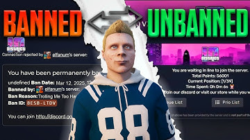 How To Get UnBanned From ANY Fivem Server... (2025)
