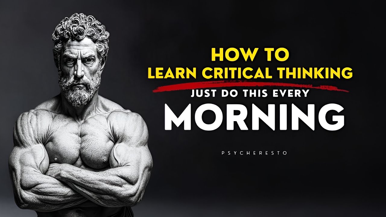 Марк Аврелий — Как научиться критическому мышлению каждое утро — (Просто делайте это!) | Стоицизм