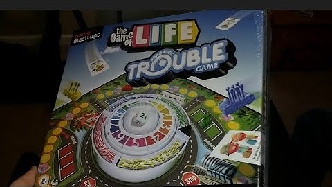 Hasbro Game MashUps: The Game Of Life Trouble! First Look Review And Unboxing! (Mash+Up Monday)