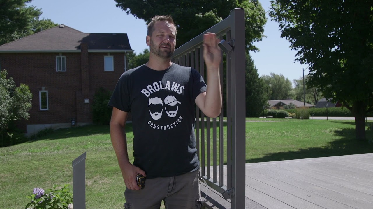 Installing Regal inline Stair Post