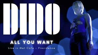 Dido | All You Want | Live in Met Cafe (Providence) | 02.05.00