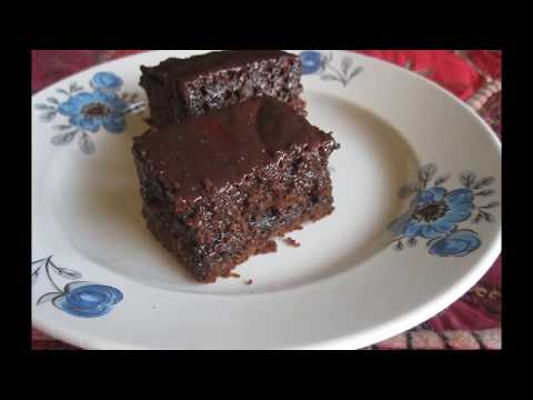 فيديو: كعكة الشوكولاتة مع كرات اللبن الرائب