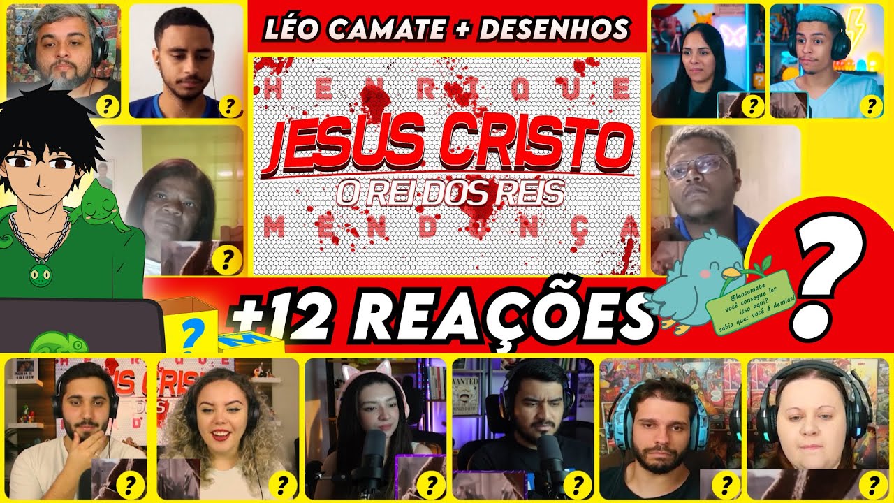 MULT REACT | "Rap de Jesus Cristo - O REI DOS REIS" 