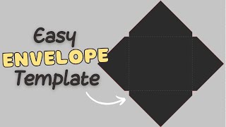Envelope Template Tutorial In Silhouette Studio | Silhouette Studio Template Tutorial | Card Making