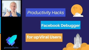 Facebook Debugger for upViral users