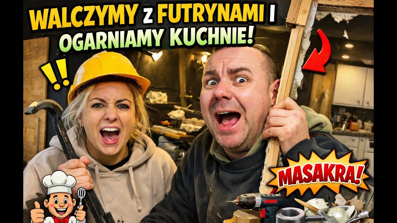 Walczymy Z Futrynami I Ogarniamy Kuchnie! Vlog