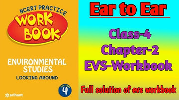 Ear to Ear Class 4 Chapter‐2 EVS‐Workbook solved exercise@NCERTTHEMIND