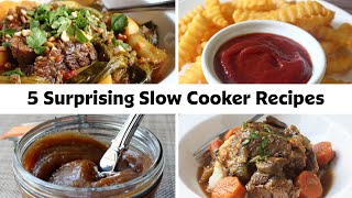 5 Surprising Slow Cooker Recipes To Make All Winter Long