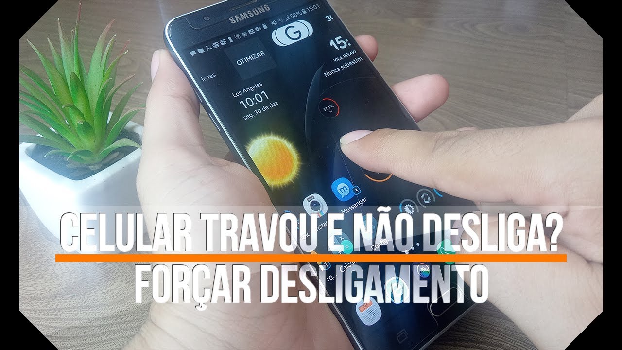 🔸 Como Desligar CELULAR Com a Tela Travado ⁞ Forçar Desligamento ( PT