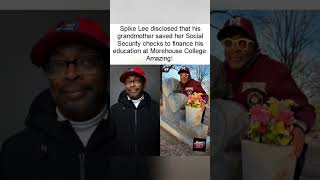 Spike Lee's grandmother saved her Social Security checks to fund his college. 🎓❤️ #morehouse