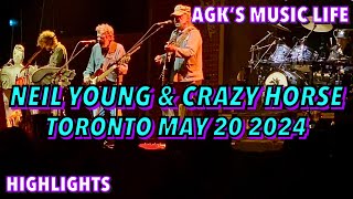 Neil Young & Crazy Horse : Toronto May 20 2024 (Love Earth Tour) : #neilyoung