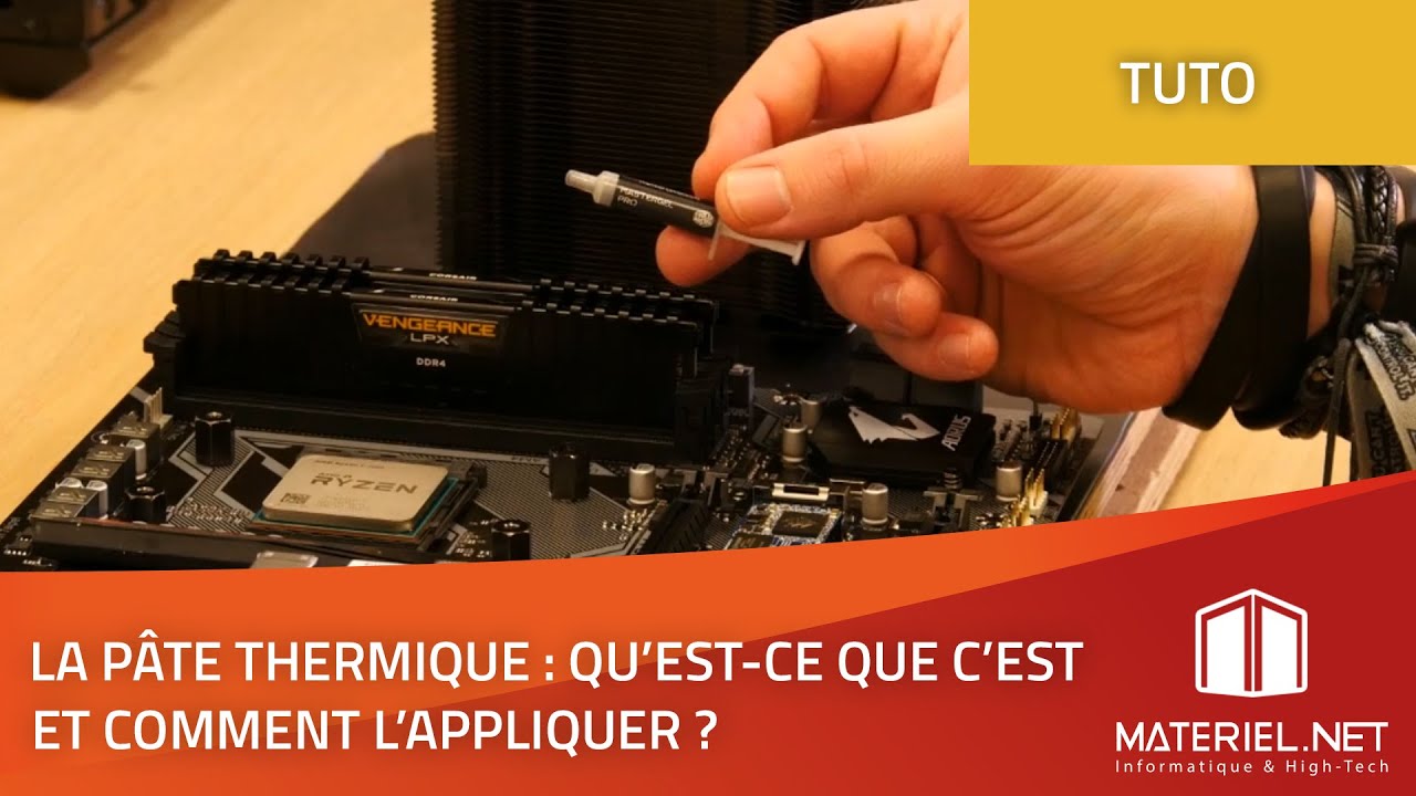 One enjoy Pâte Thermique TFX 14,3 W/MK, Haute Performance à Base de  Carbone, pâte de dissipateur Thermique, CPU pour Tous Les refroidisseurs, 2  g