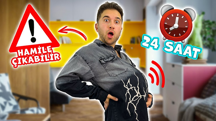 24 SAAT HAMİLE OLMAK  !?