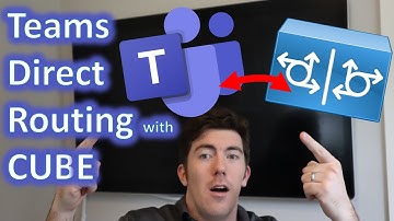 Cisco CUBE Microsoft Teams Direct Routing Overview